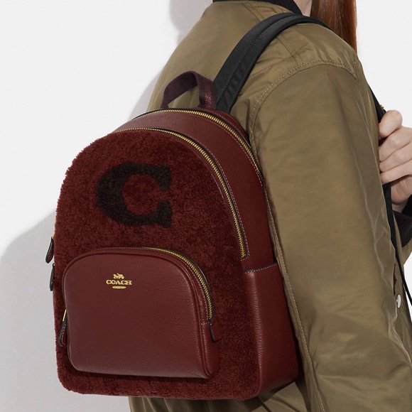 NWT Coach Court Backpack With Coach Motif - Picture 6 of 13